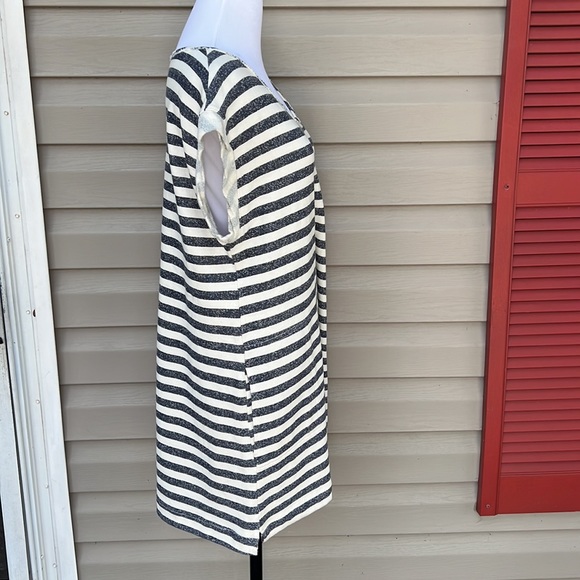 Free People womens navy&cream striped dress - Picture 5 of 6